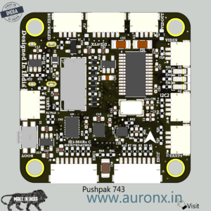 Pushpak743 flight controller STM32H743 based drone flight controller